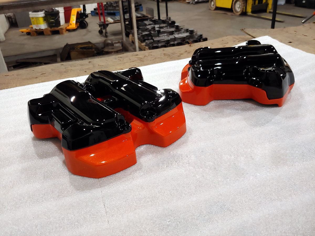 Powder coating for metal surface