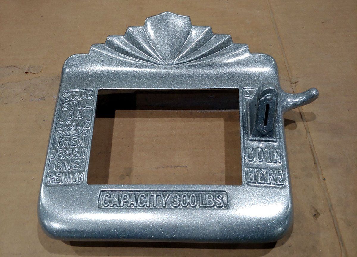 Powder coating for metal surface