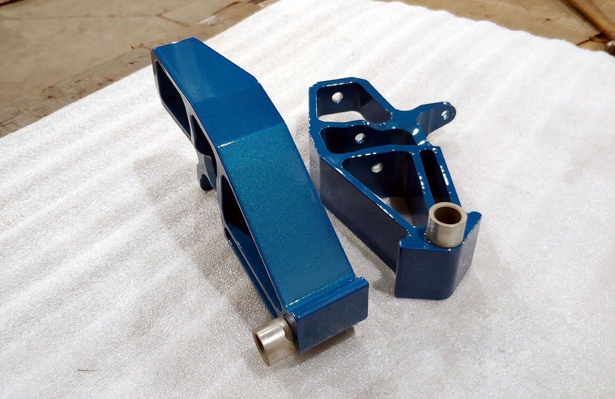 Powder coating for metal surface