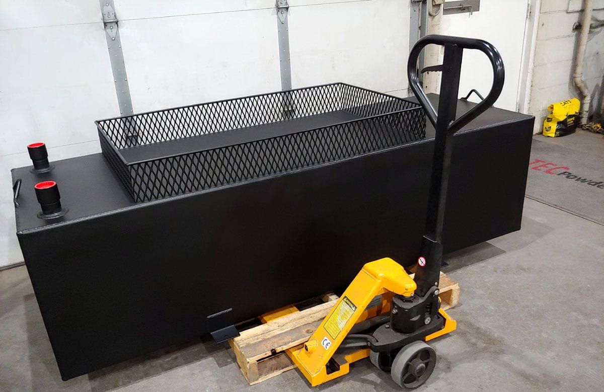 Powder coating for aluminum surface