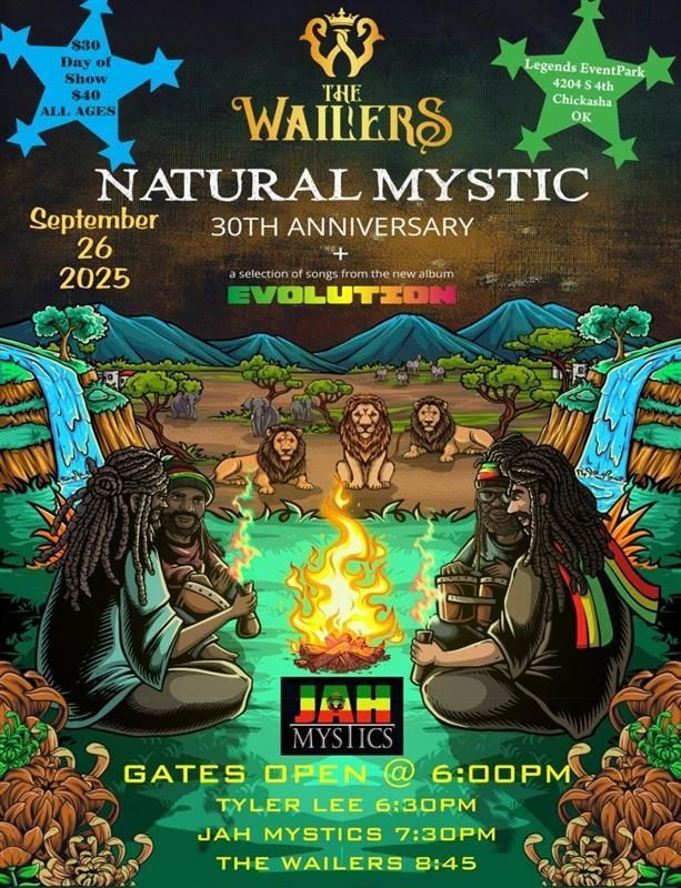 THE WAILERS - Natural Mystic - 30th Anniversary Tour