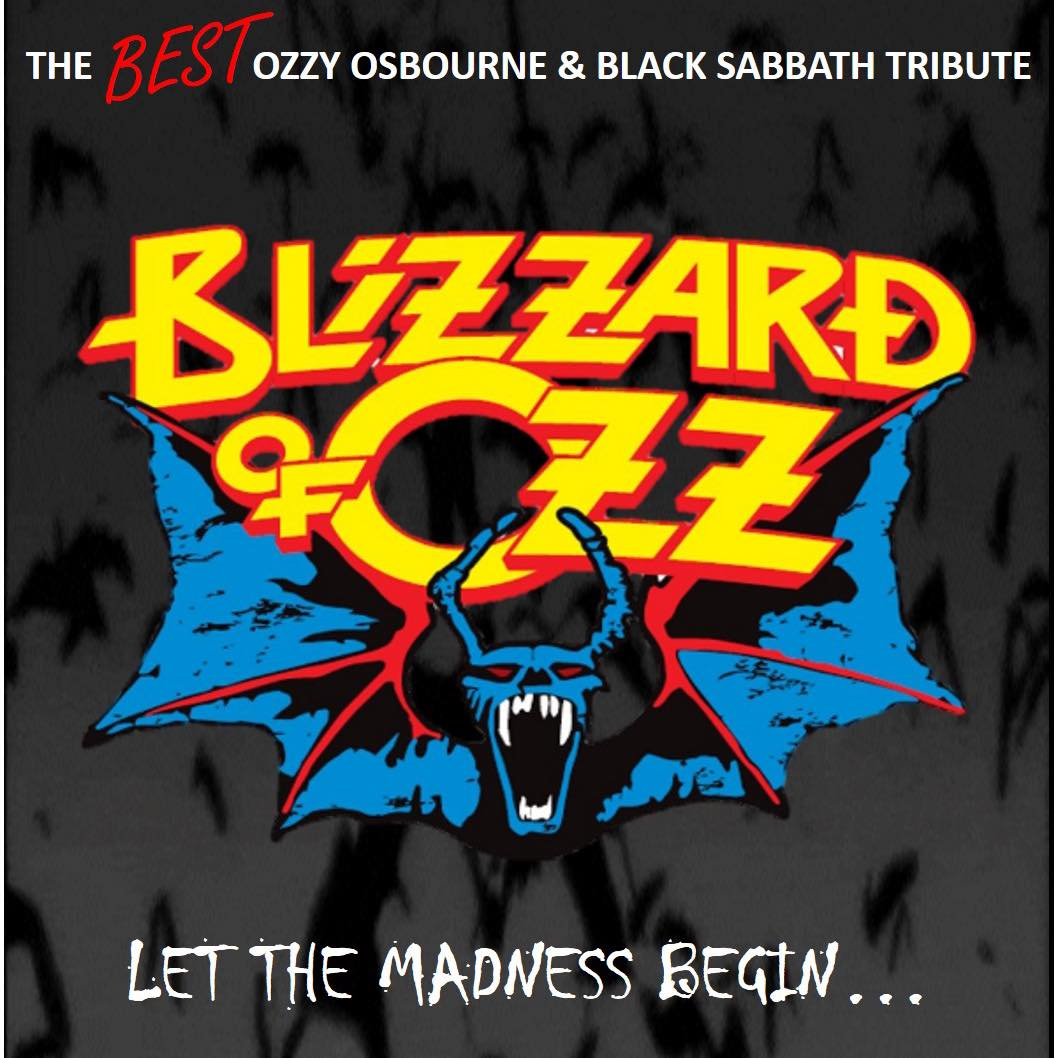 A poster for the best ozzy osbourne and black sabbath tribute