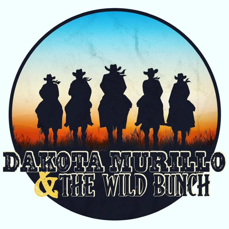 A logo for dakota murillo and the wild bunch