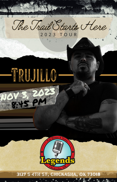 A poster for the trail starts here 2023 tour