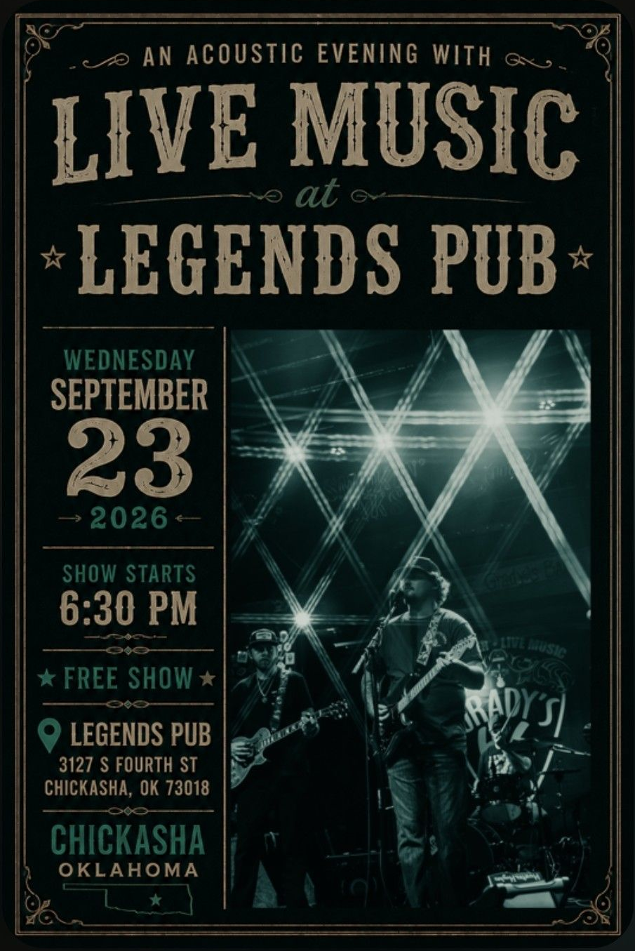 Live Music at Legends Pub