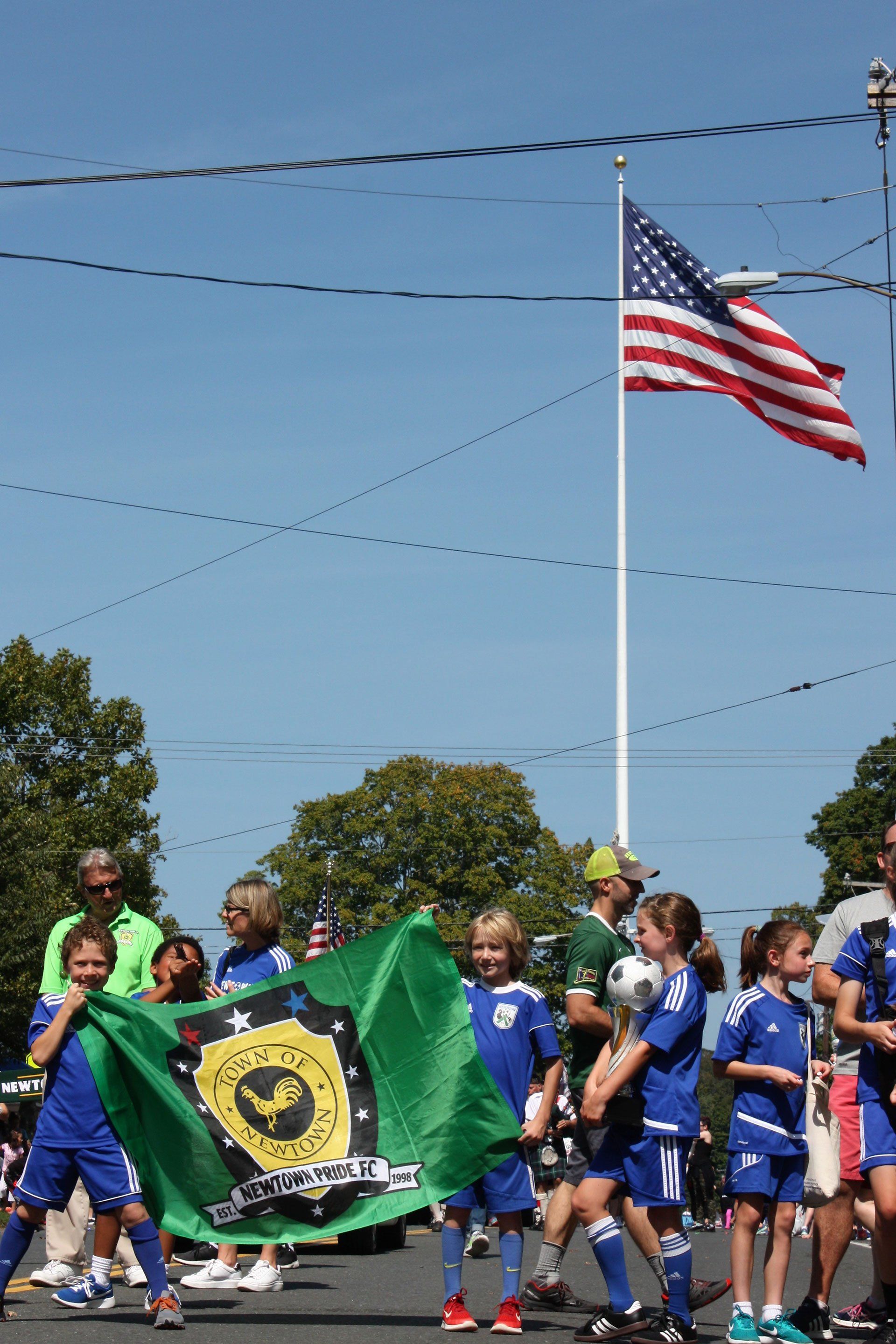Newtown Pride FC fans