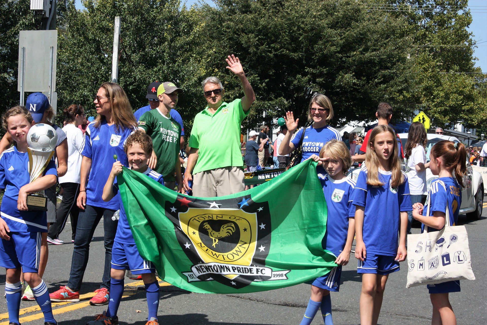 Newtown Pride FC kids