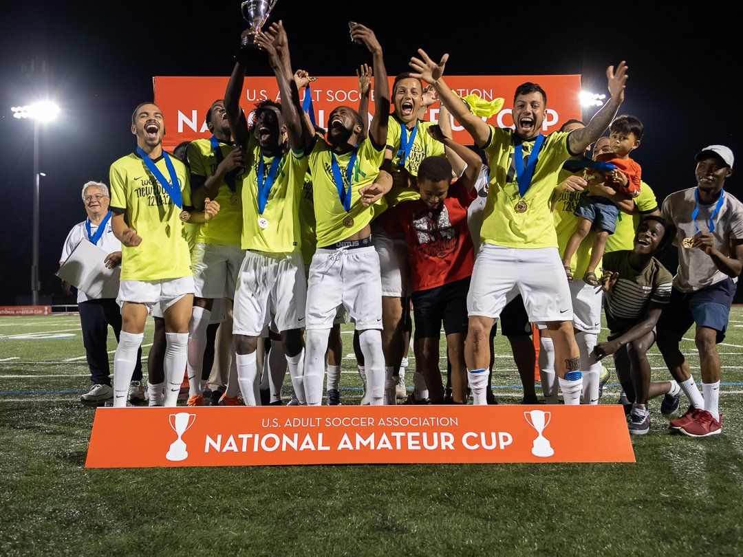 National amateur cup celebration