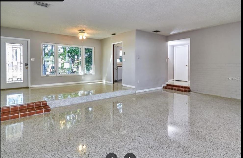 Beautiful Terrazzo flooring