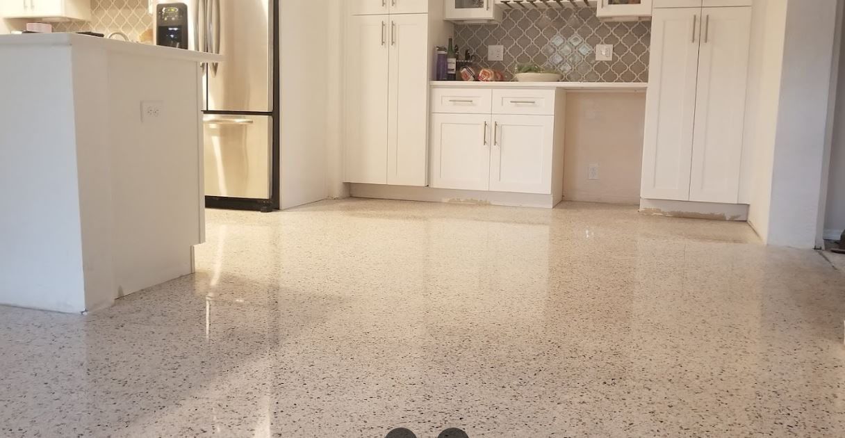 Elegant Terrazzo flooring