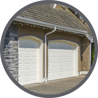 Residential garage door