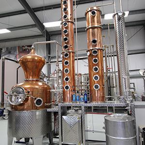 Distillation area