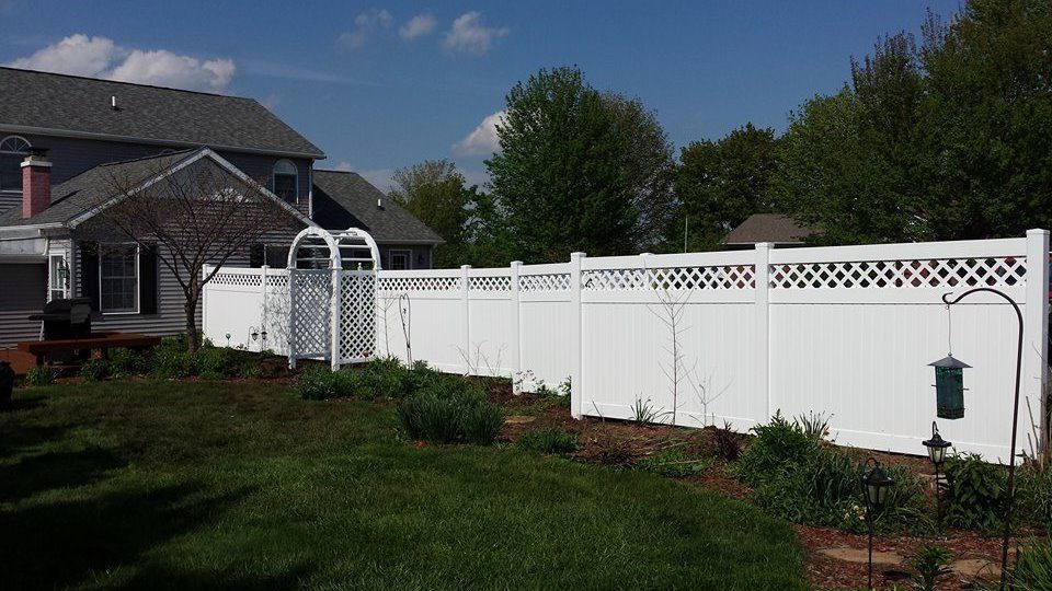 Wood fence