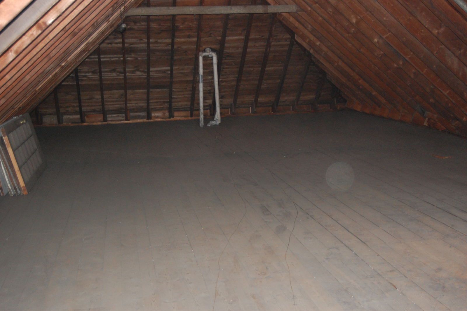 Clean attic