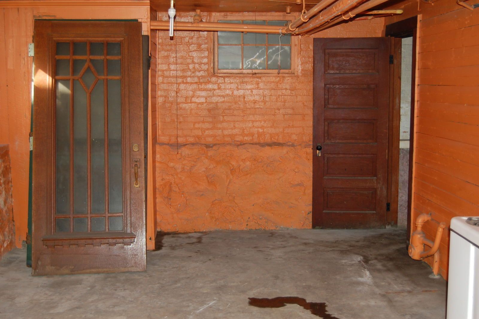 Basement after cleaning