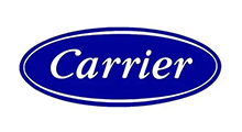 Carrier logo: White text 