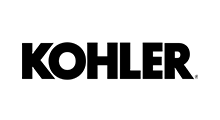 KOHLER logo in bold black text on white background.