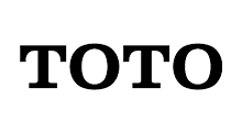 TOTO logo, black text on a white background.