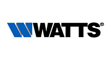 Watts logo: Blue angled 