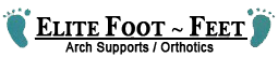 Elite Foot Feet Logo