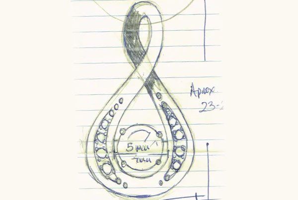 Diamond Infinity Pendant