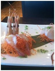 Prawn wrapped in vermicelli