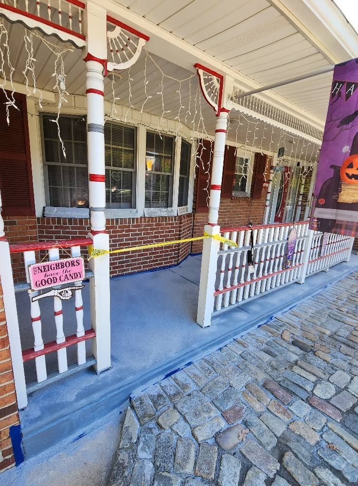 Front entryway floor coating