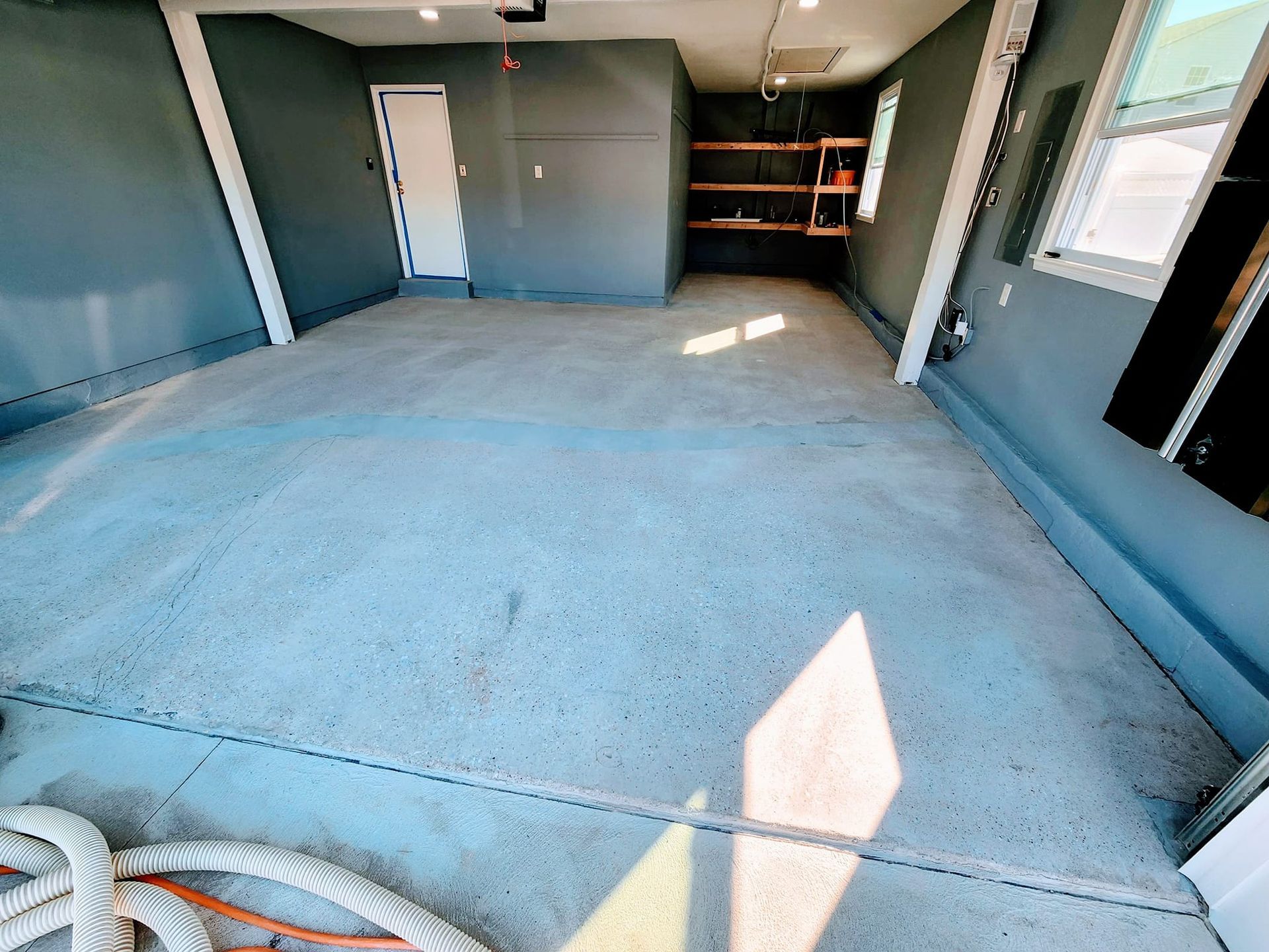 Garage floor coating