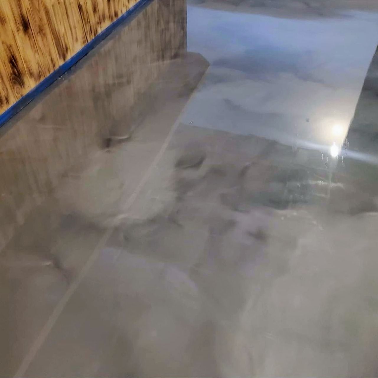 Commercial floor coating