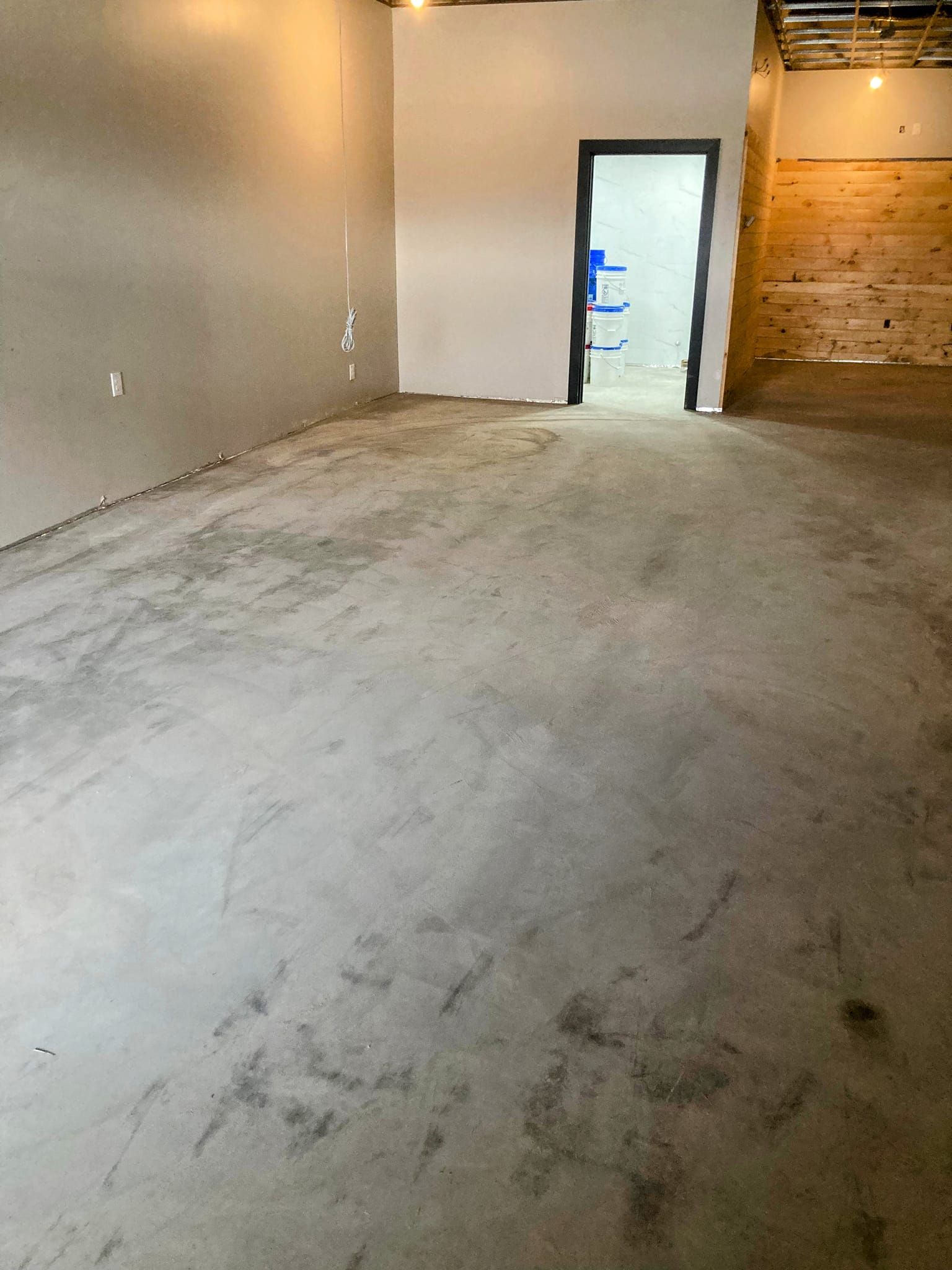 Commercial floor coating