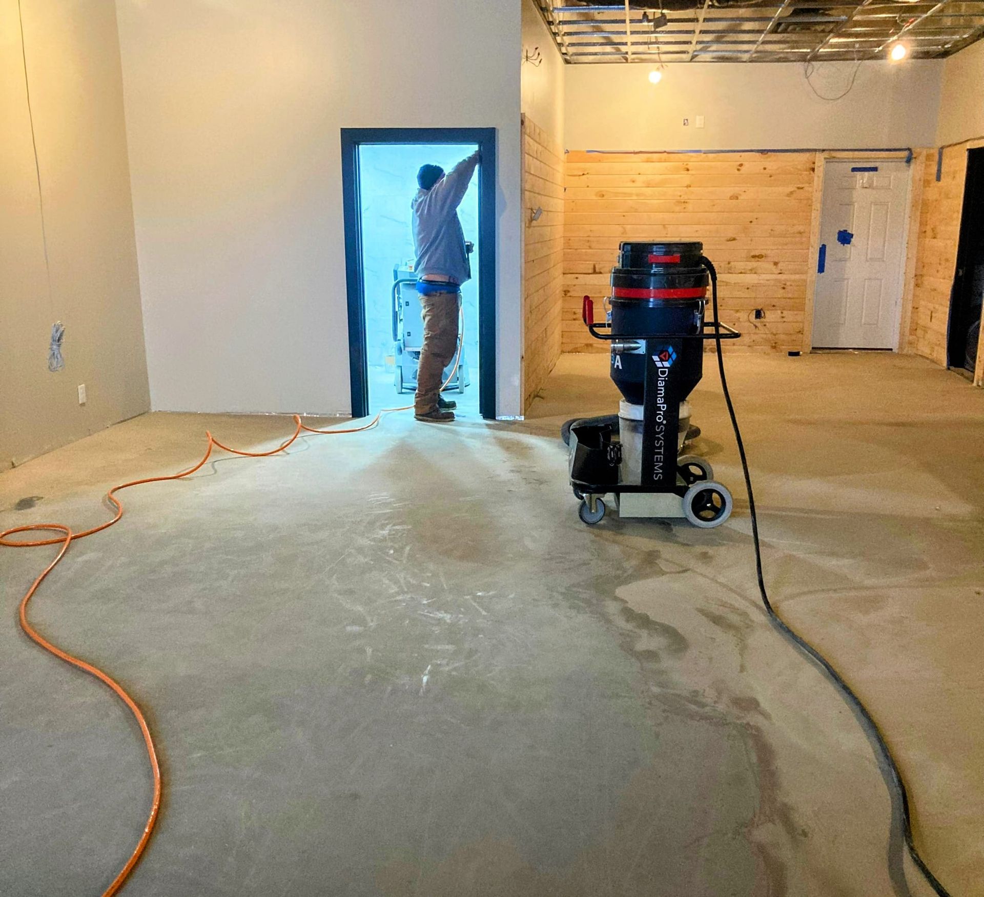 Commercial floor coating