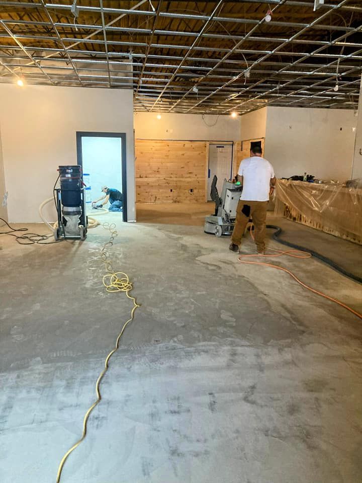 Commercial floor coating