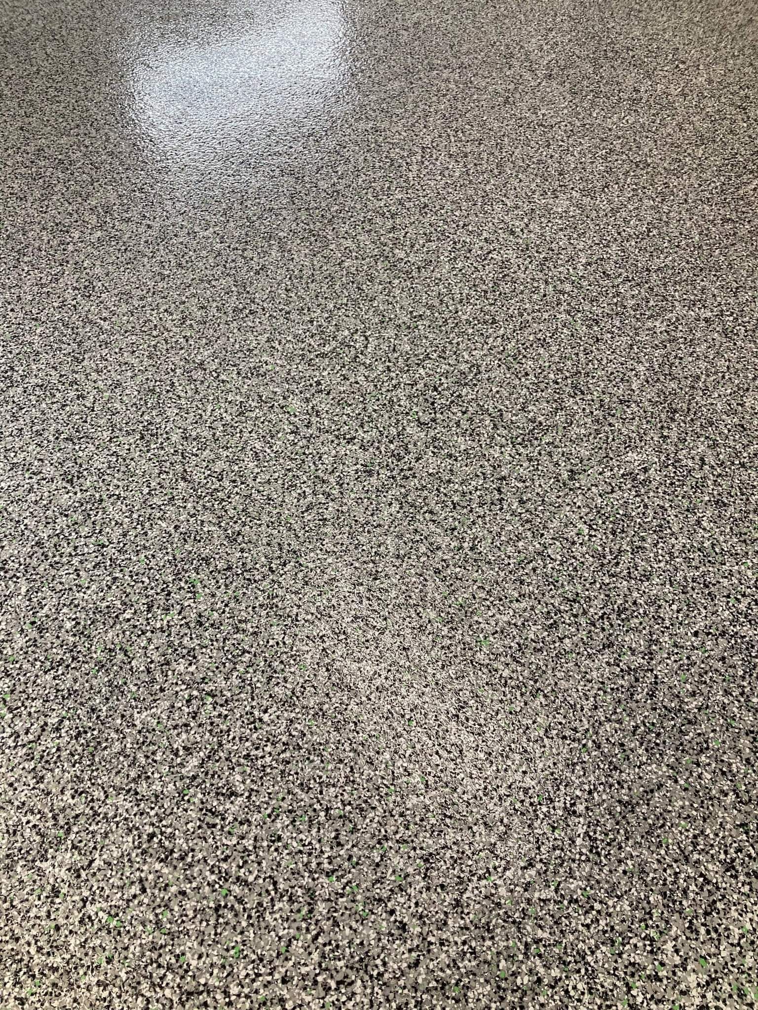 Garage floor coating