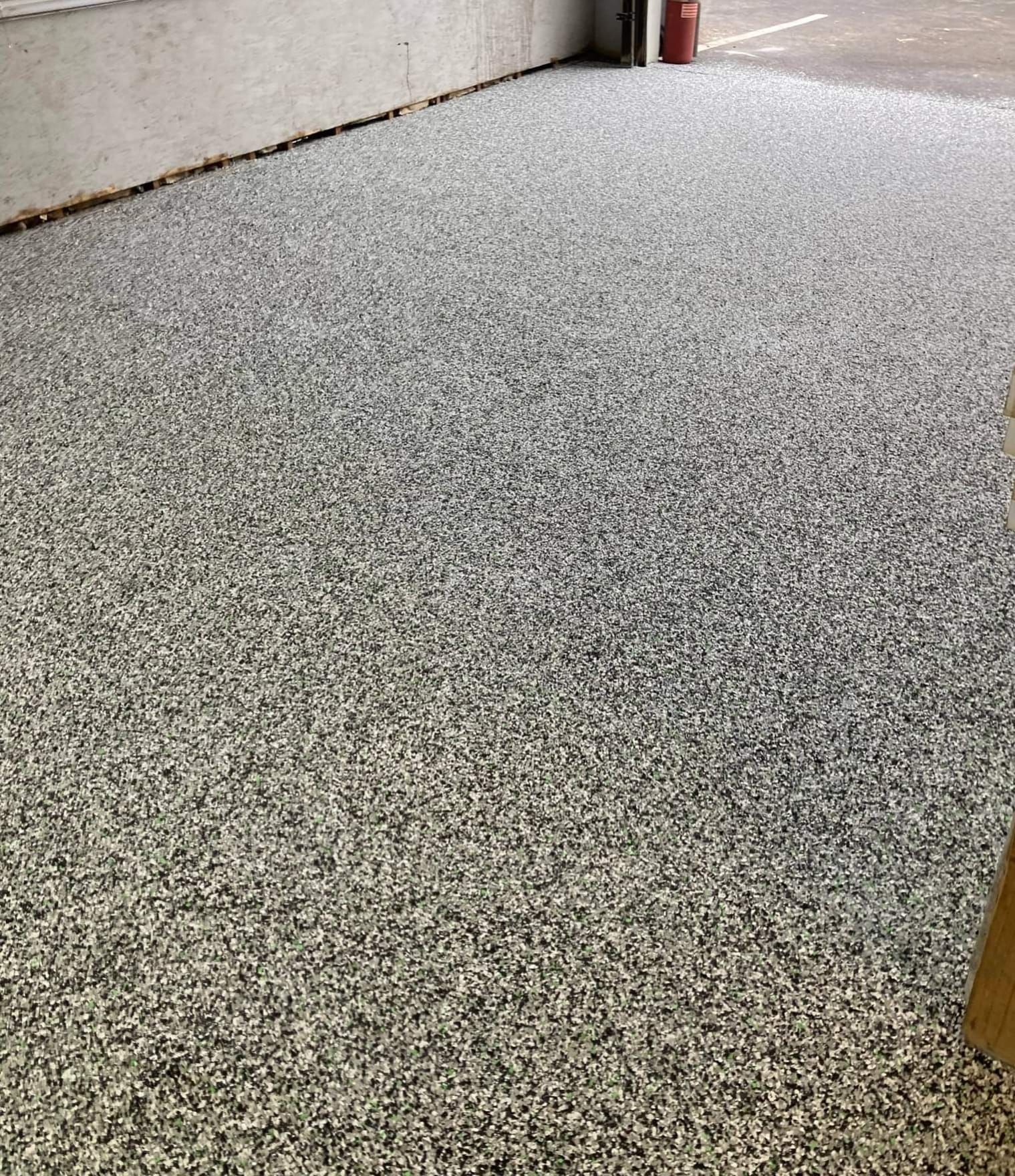 Garage floor coating