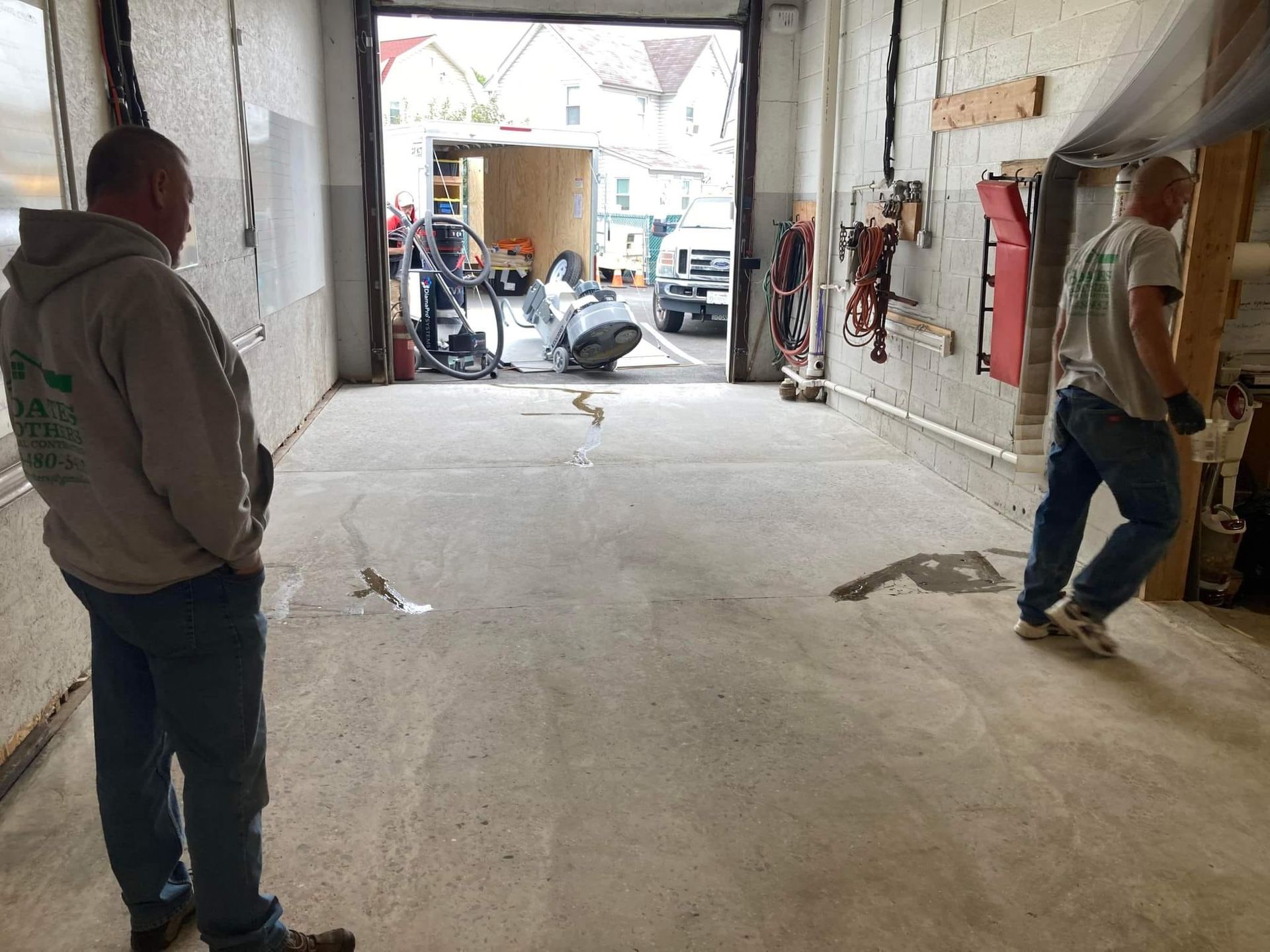 Garage floor coating