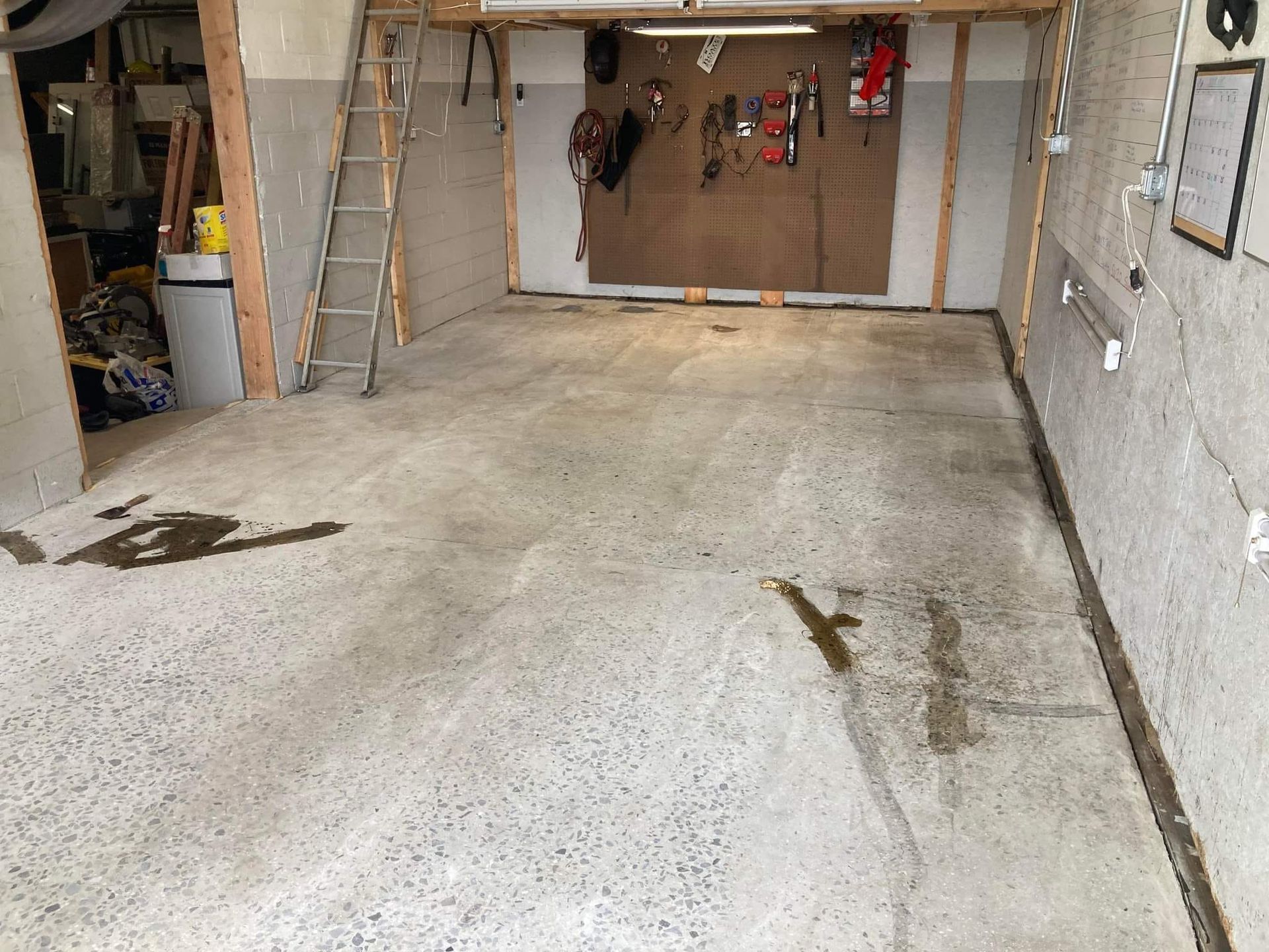 Garage floor coating