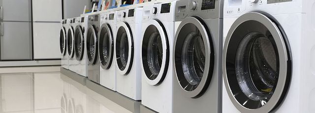 Used appliances store washer and dryer