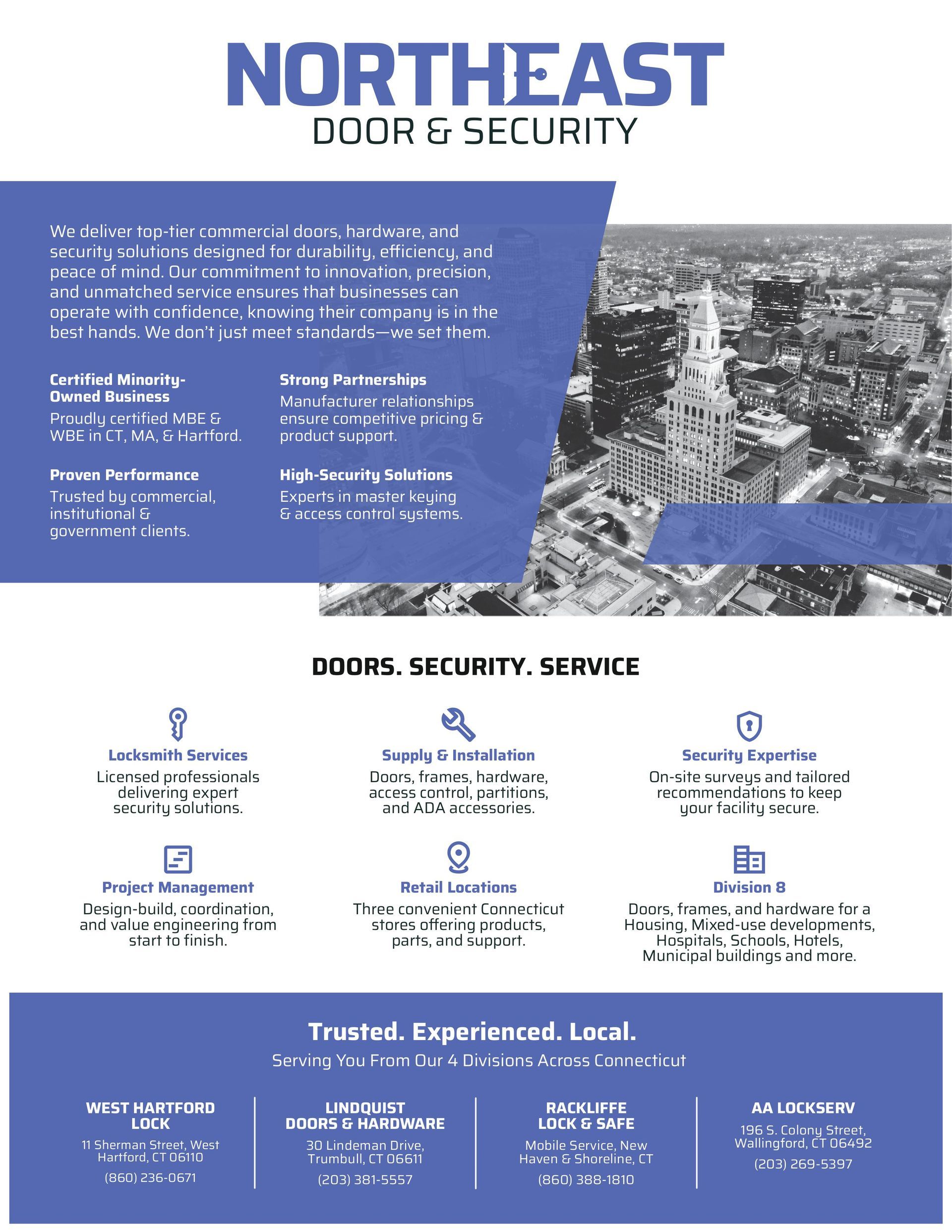 NorthEast Door and Security Flyer