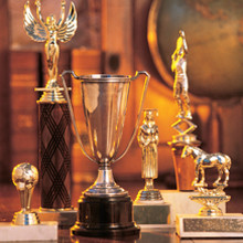 Engraved trophy