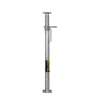 Adjustable steel construction support prop.
