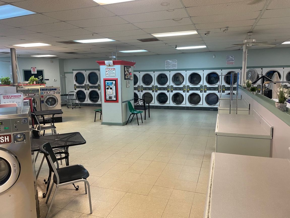 self-service laundry facilities