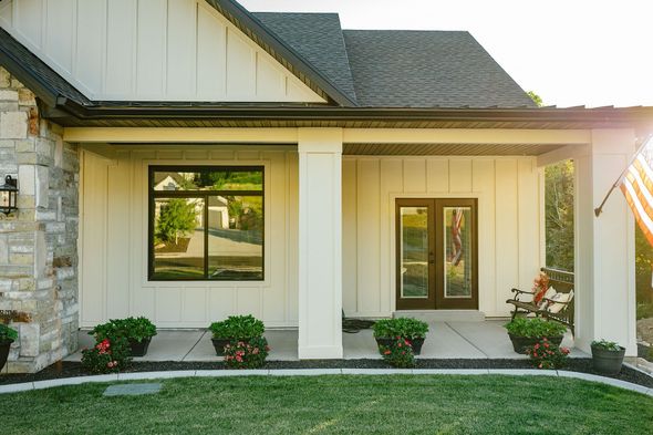 House with new windows