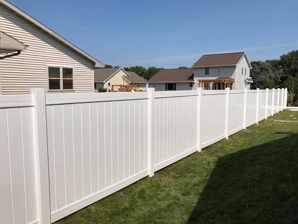 vinyl fence