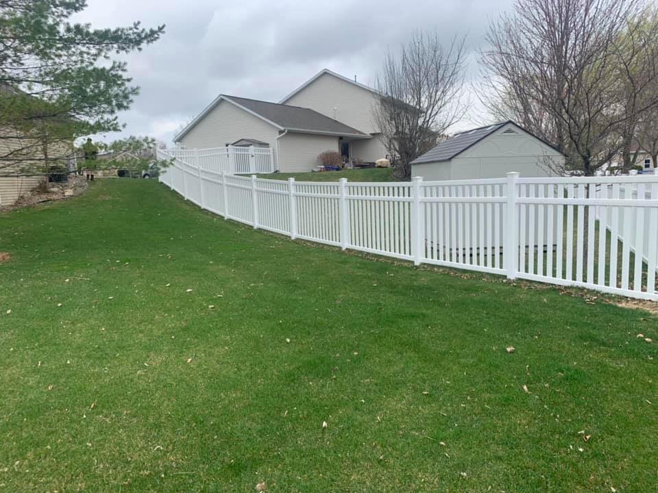 vinyl fence