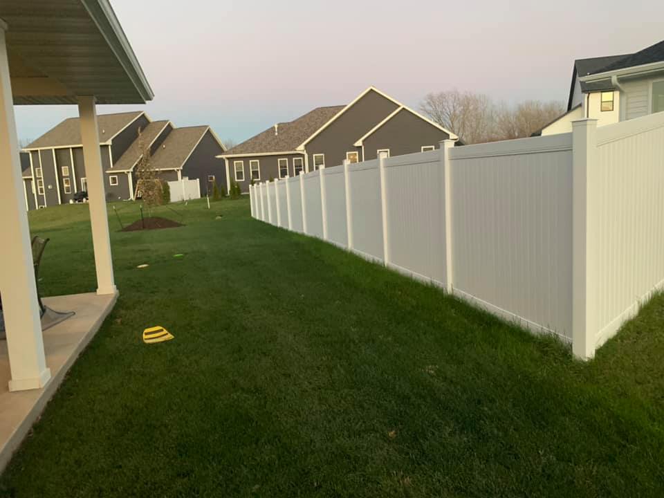 vinyl fence