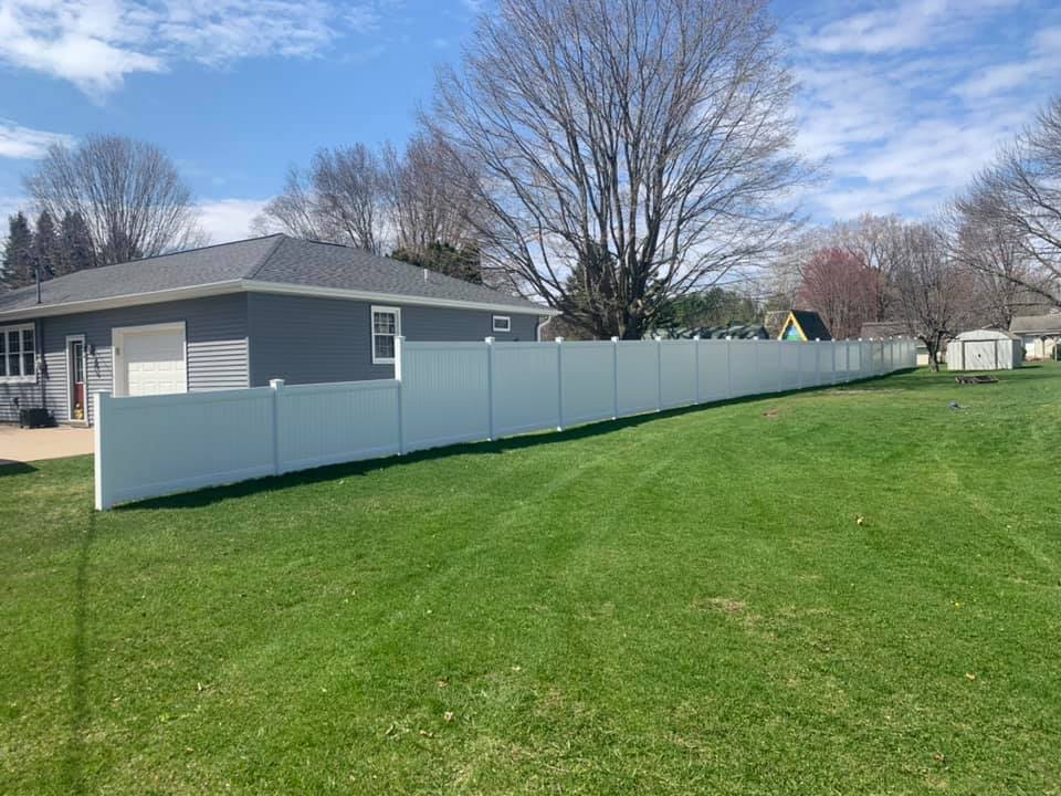 vinyl fence