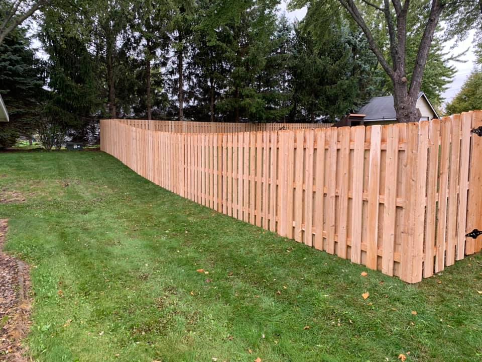 wood fence