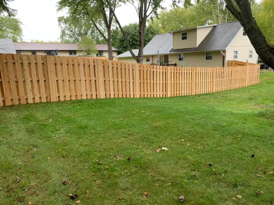 wood fence