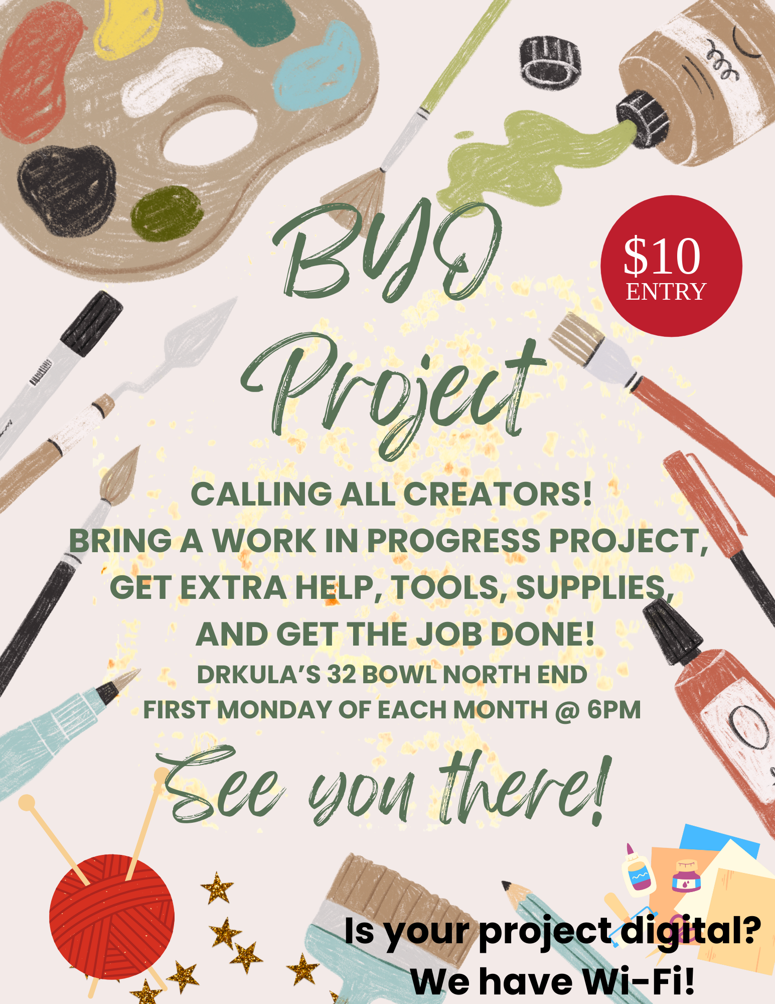 Bring Your Own Project, calling all creators