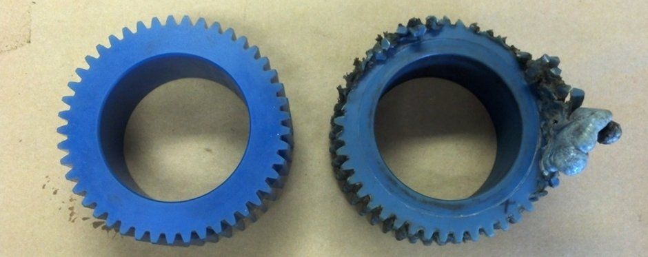 gear replacement before and after